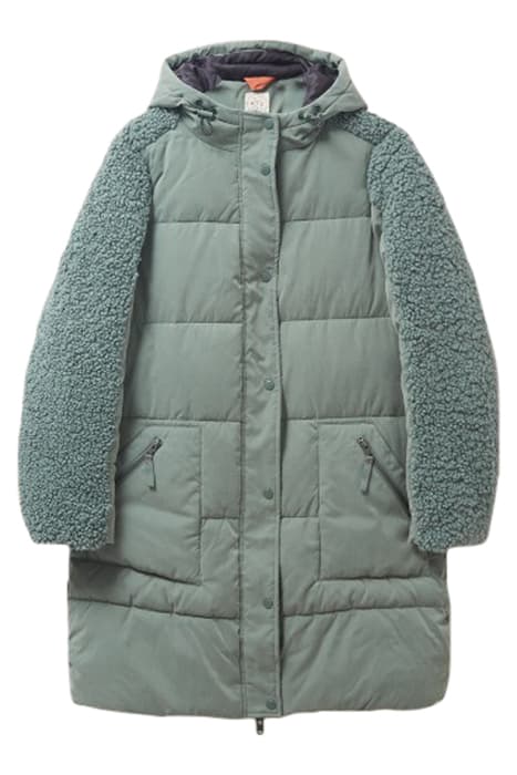 CECILY BORG MIX COAT DUS GREEN by White Stuff