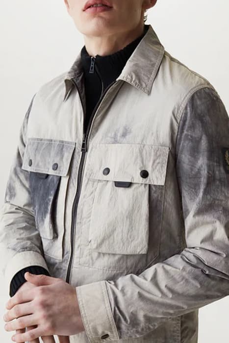 TACTICAL OVERSHIRT OLD SILVER by Belstaff