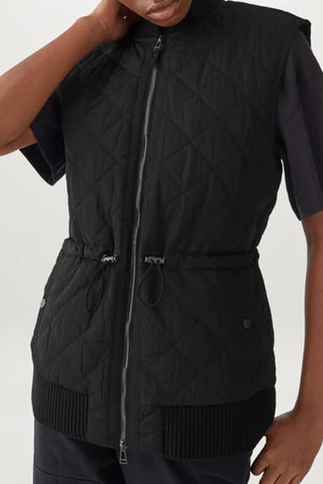 DELANCY GILET BLACK by Belstaff