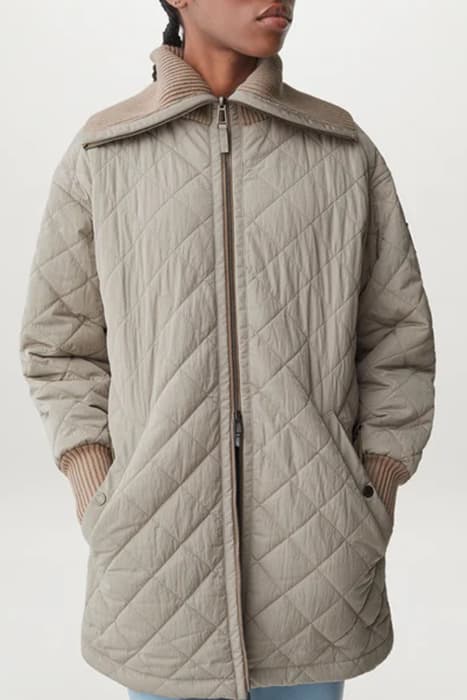 BOARDWALK COAT DARK SAND by Belstaff