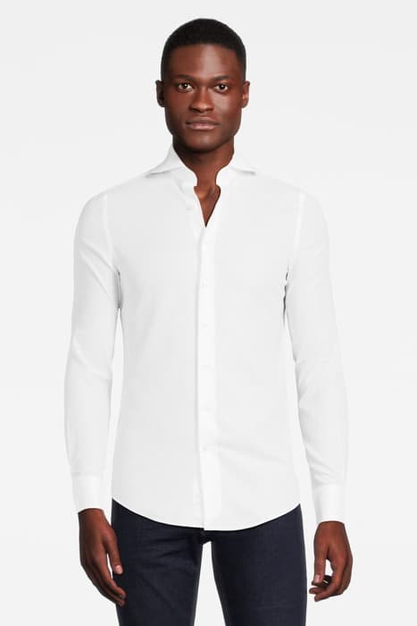 WHITE GIRO INGLESE EXTRA SLIM FIT SHIRT by Suitsupply