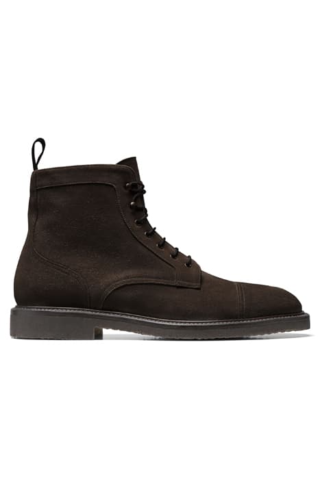 DARK BROWN LACE-UP BOOT by Suitsupply