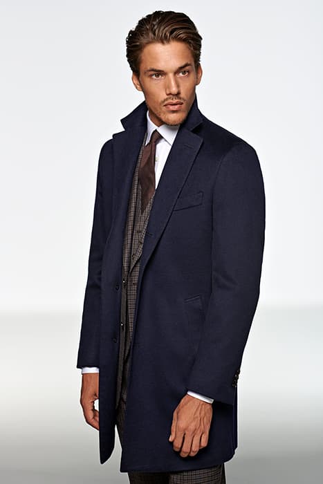 NAVY OVERCOAT by Suitsupply