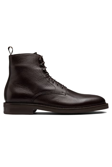 DARK BROWN LACE-UP BOOT by Suitsupply