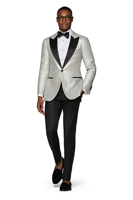 SILVER LAZIO TUXEDO JACKET by Suitsupply