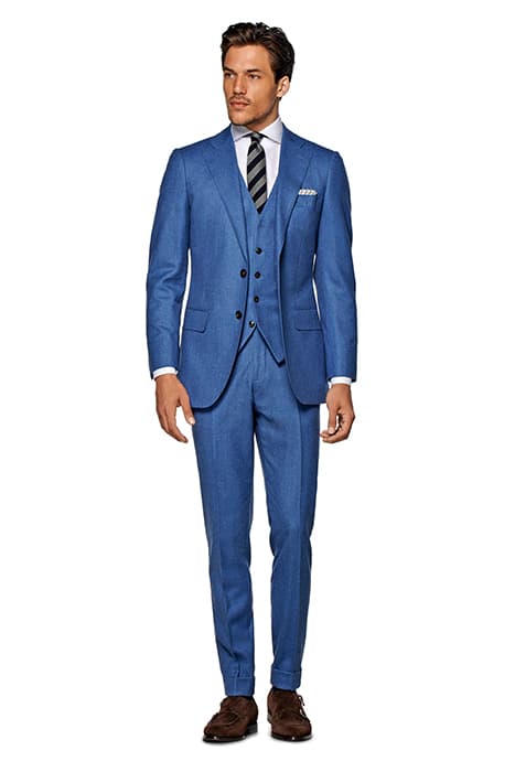 LIGHT BLUE THREE-PIECE LAZIO SUIT by Suitsupply