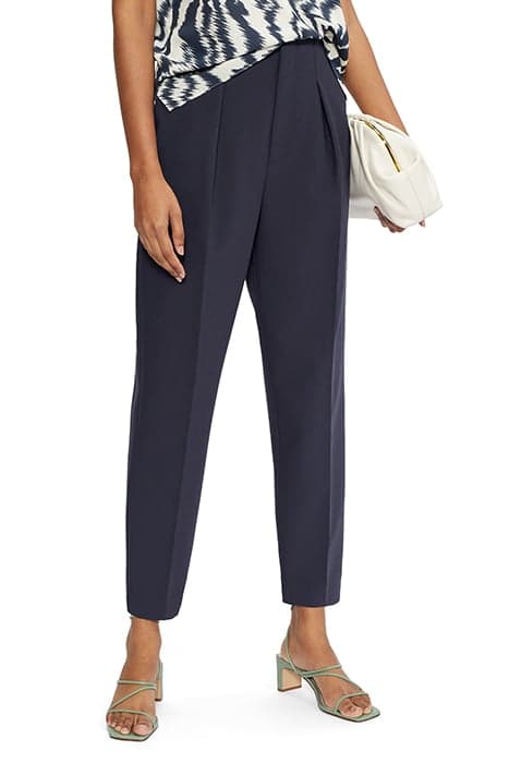 LEIILAT SCULPTED BALLOON LEG TAILORED TROUSER DK-BLUE by Ted Baker