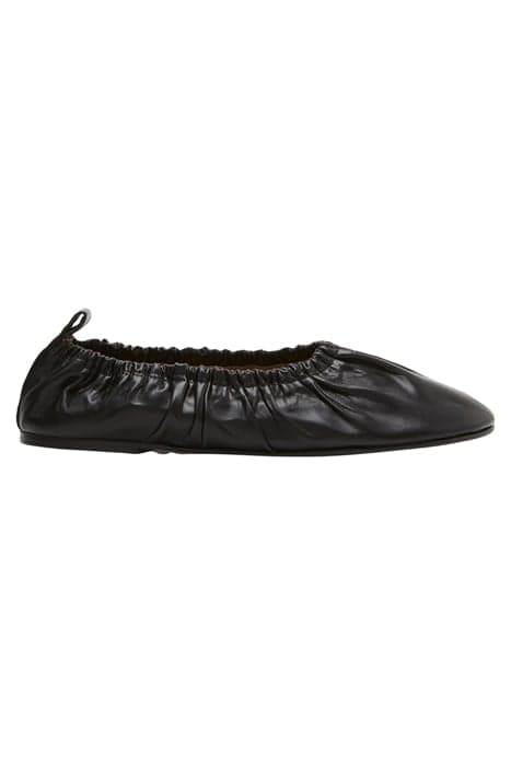 PAIGE LEATHER BLACK by Flattered