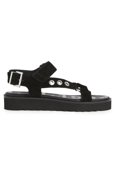 RHIANNE LEA SANDAL BLACK by AllSaints