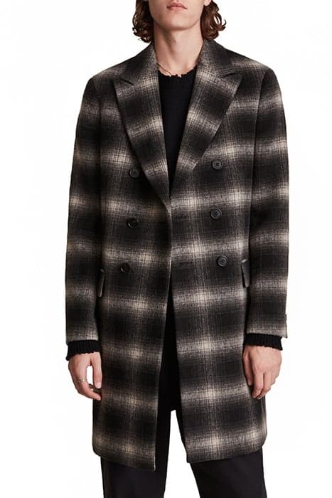 VENTRY COAT BLACK/WHITE by AllSaints