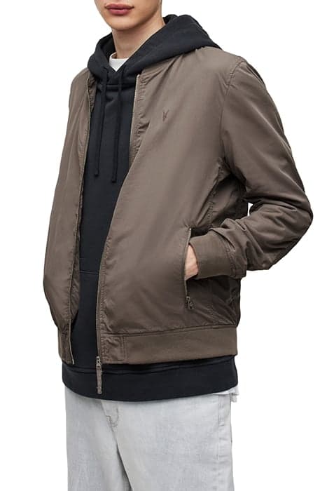 BASSETT BOMBER PUTTY BROWN by AllSaints