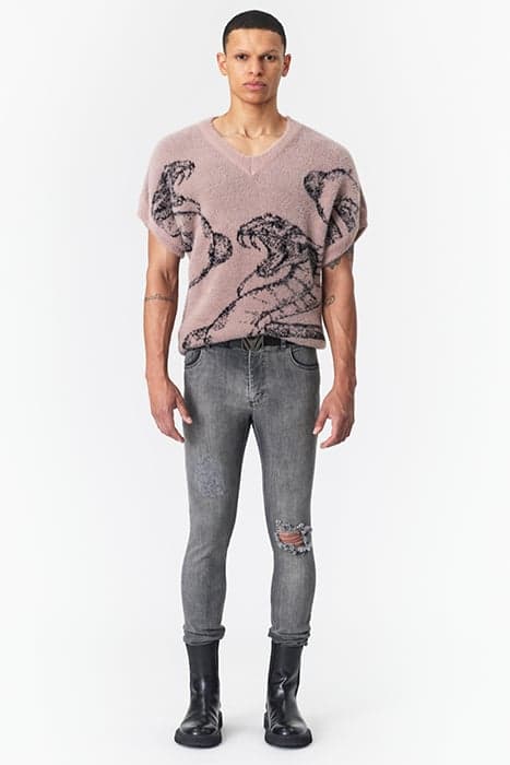 SKINNY FIT JEANS GREY by Marcell von Berlin