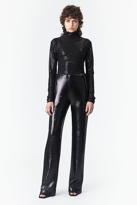 SEQUIN PANTS BLACK by Marcell von Berlin