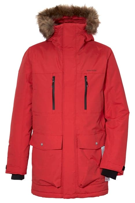 FREDRIK USX PARKA FLOW RED by Didriksons