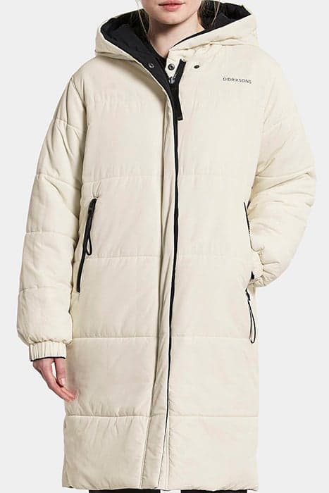 ANNA REV WNS PARKA WHITE FOAM/BLACK by Didriksons