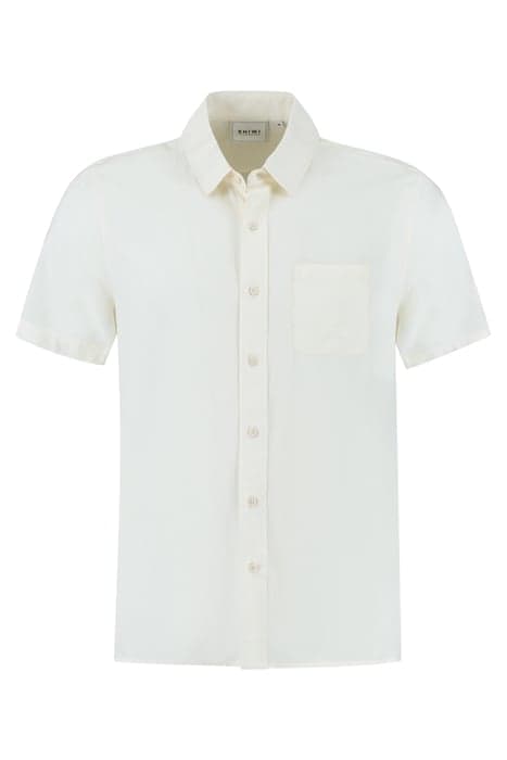 ETHAN SHORTSLEEVE SHIRT NAVAJO WHITE by Shiwi