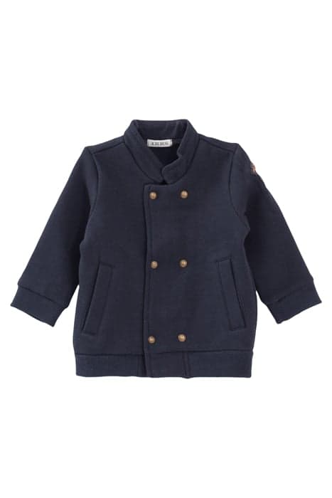 BABY BOYS' NAVY DOUBLE-BREASTED CARDIGAN NAVY by IKKS