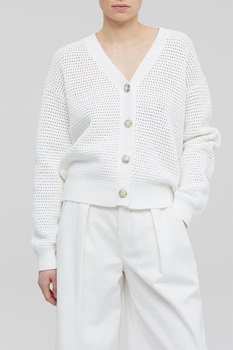 CLOSED WOMEN CARDIGAN V-NECK KNITS IVORY by Closed