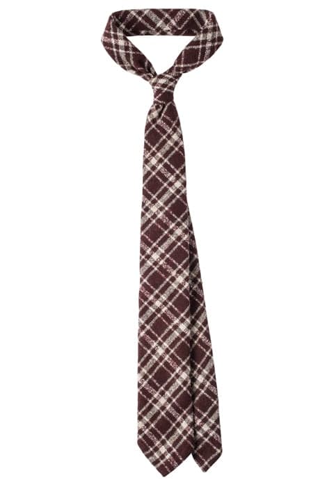 DARK RED TIE by Suitsupply