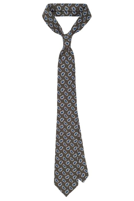 GREEN PAISLEY TIE by Suitsupply