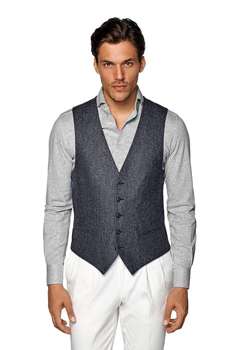 MID GREY WAISTCOAT by Suitsupply