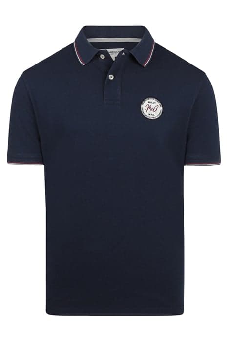 TIPPING POLO WITH BADGE RF NAVY by McGregor