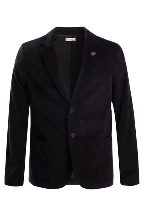 BLACK SMOOTH VELVET SUIT JACKET by IKKS