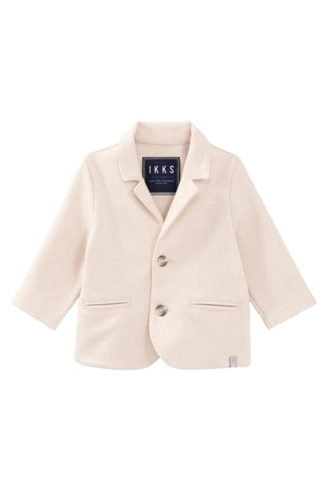 BABY BOYS’ LIGHT BEIGE ORGANIC KNIT JACKET BEIGE by IKKS