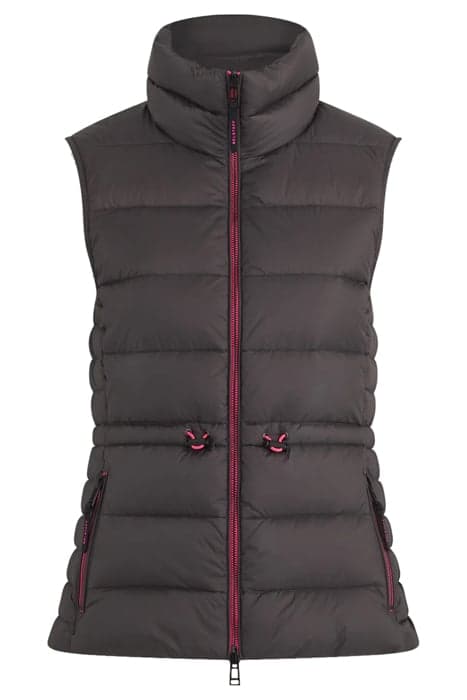 FLASH ESCAPE GILET GRANITE GREY / NEON PINK by Belstaff