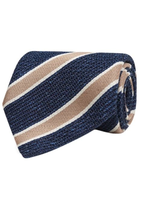 BLUE STRIPES TIE by Suitsupply