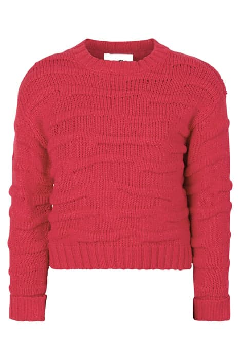 GAA - CRINKLE KNIT PULLOVER PINK by Shoeby