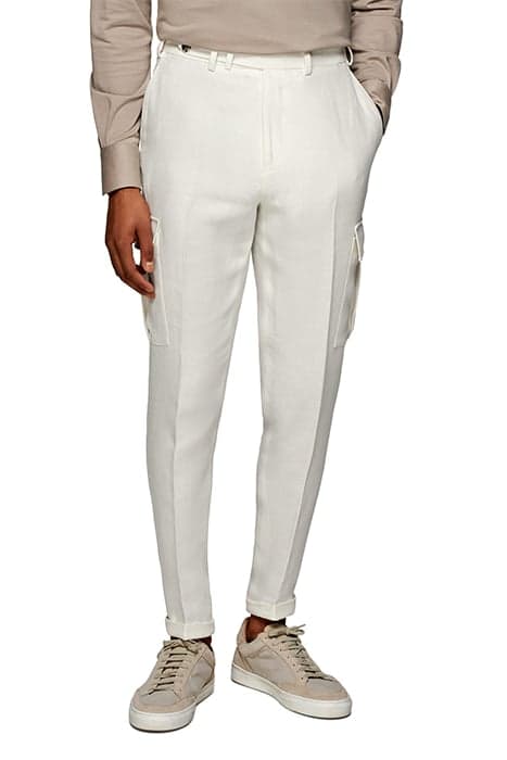 OFF WHITE BLAKE CARGO TROUSERS by Suitsupply