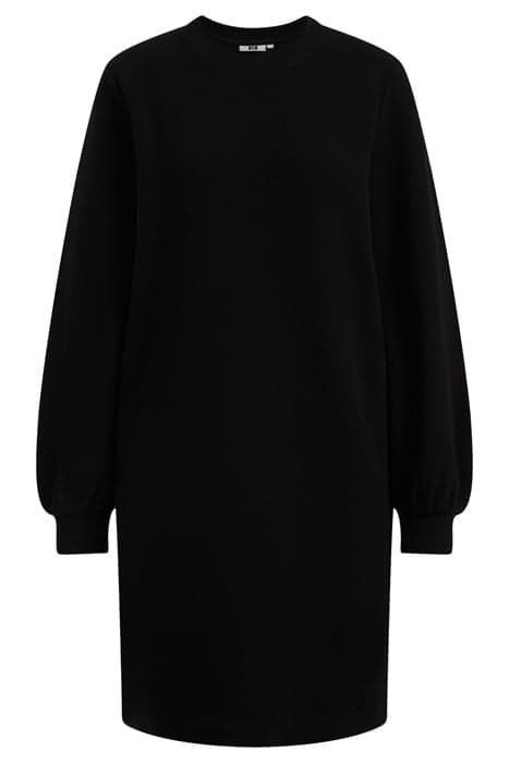 DRESS MID LENGTH BLACK by WE Fashion