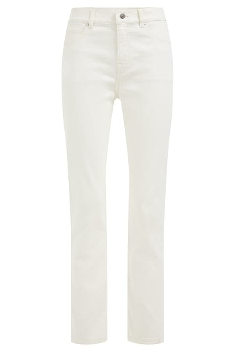 5-POCKET MID WAIST WHITE by WE Fashion