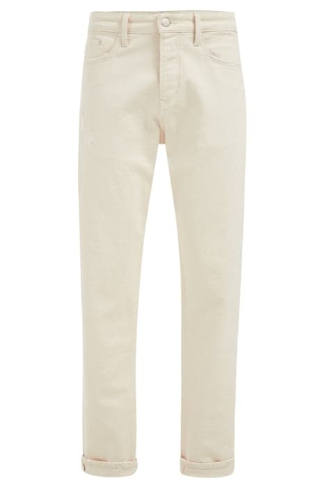 5-POCKET MID WAIST OFF-WHITE by WE Fashion