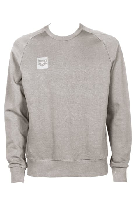 M ESSENTIAL CREW SWEAT MEDIUM GREY MELANGE by Arena