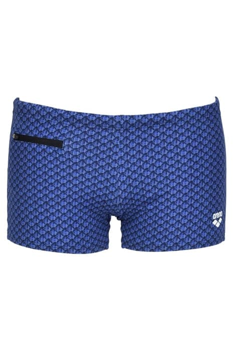 M PRINTED CHECKS SHORT ROYAL MULTI by Arena