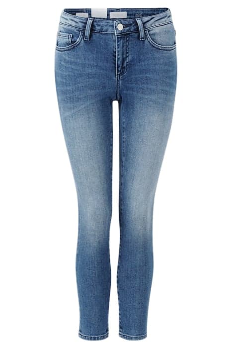 MIDI BLUE DENIM SUSTAINABLE DENIM BLUE by Rich & Royal