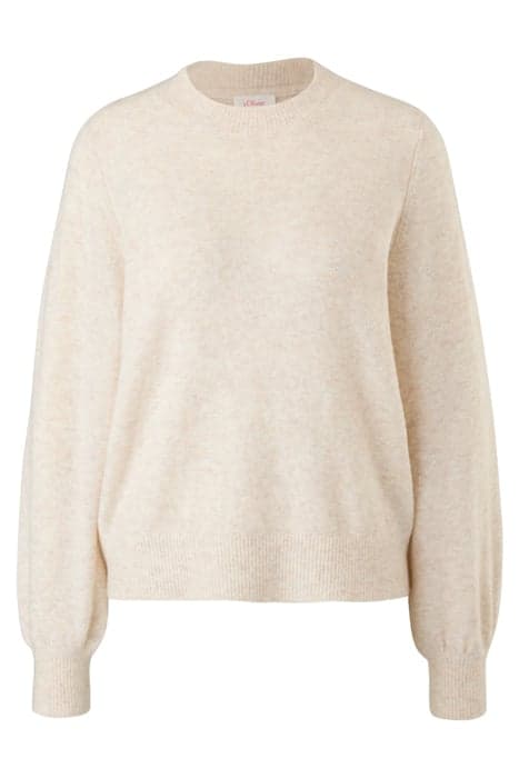 PULLOVER LONGSLEEVE BEIGE by s. Oliver