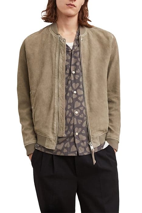 WANO BOMBER PELT BROWN by AllSaints