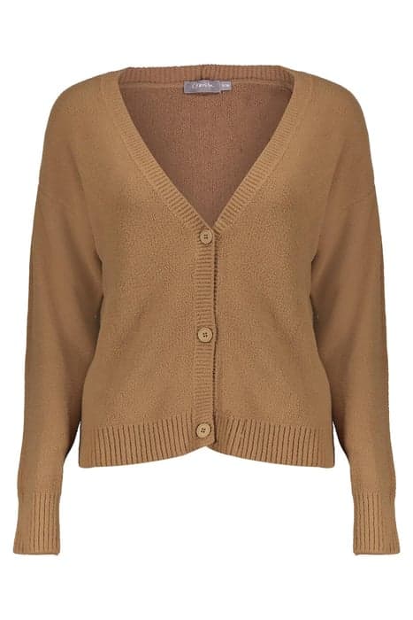 CARDIGAN FLUFFY SAND by Geisha