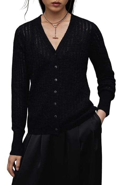 ABI CARDIGAN BLACK by AllSaints