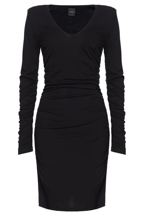 MANIGLIA ABITO JERSEY CREPE DR BLACK by PINKO