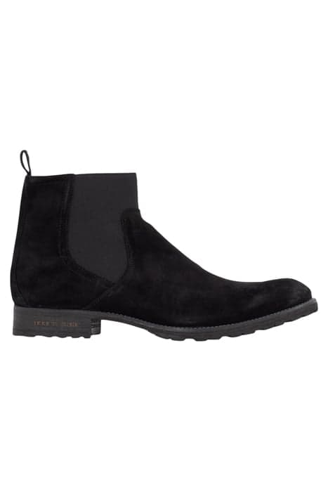 BLACK CHELSEA BOOTS IN SUEDE FOR MEN by IKKS