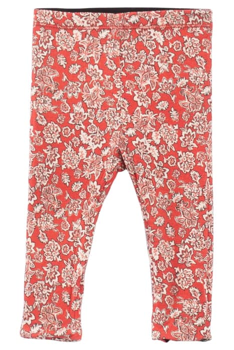 BABY GIRLS’ RED PRINT/BLACK REVERSIBLE LEGGINGS by IKKS