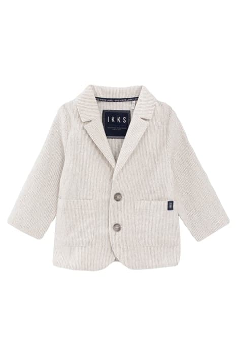 BABY BOYS’ BEIGE STRIPED SUIT JACKET by IKKS