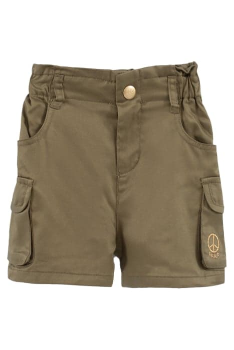 GIRLS' KHAKI LENZING™ TENCEL LYOCELL™SHORTS by IKKS