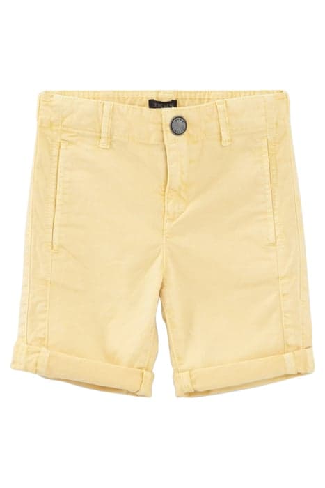 BOYS’ LIGHT YELLOW CHINO BERMUDA SHORTS by IKKS