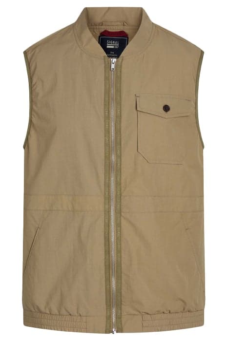 STORMY WAISTCOAT+ STRAW BEIGE by Signal