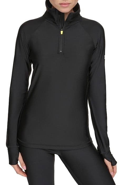 COLD GEAR QUARTER ZI BLACK by DKNY